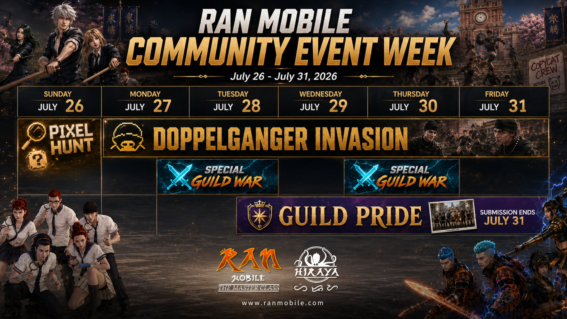 Ran Mobile Community Event Week ( July 2026 )