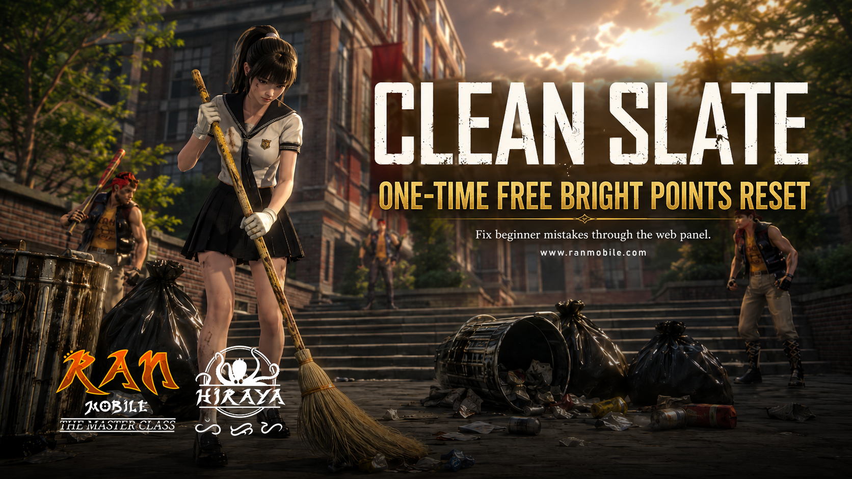 Clean Slate - One Time FREE Brightpoint Reset