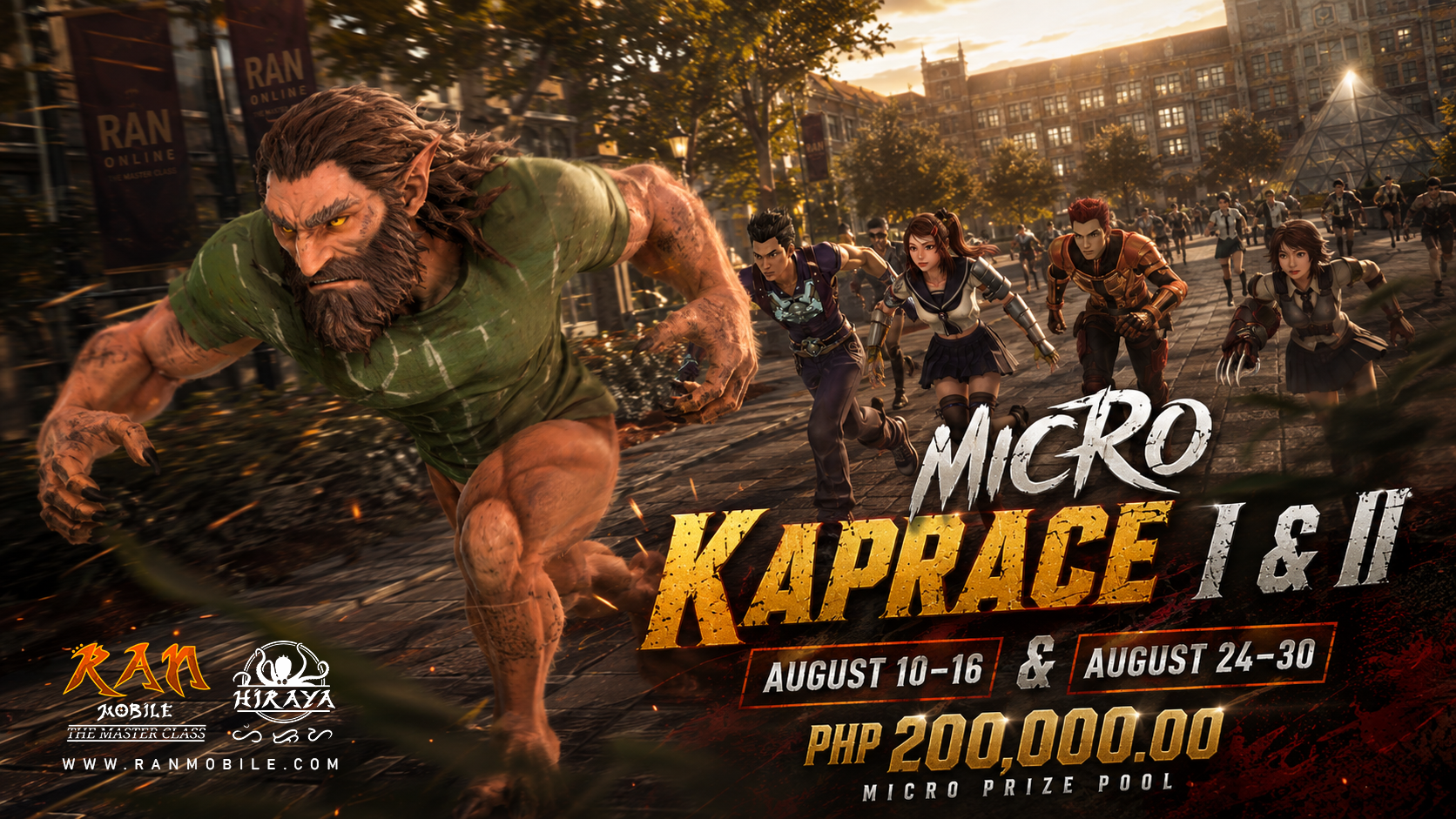 Micro Kaprace I && II - August 2026