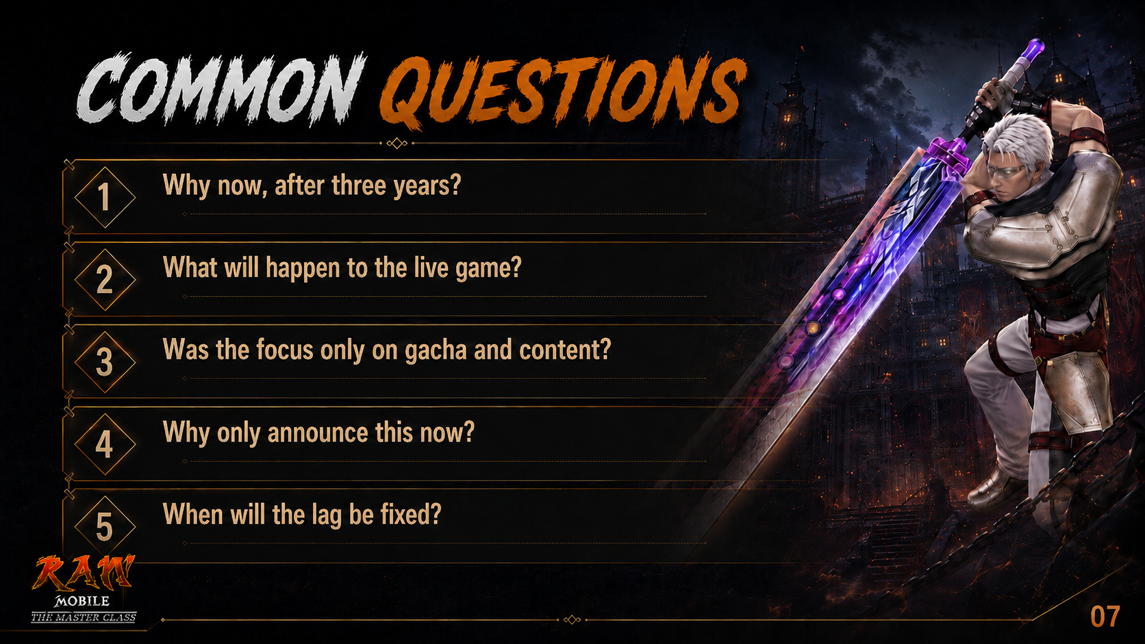 Common Questions